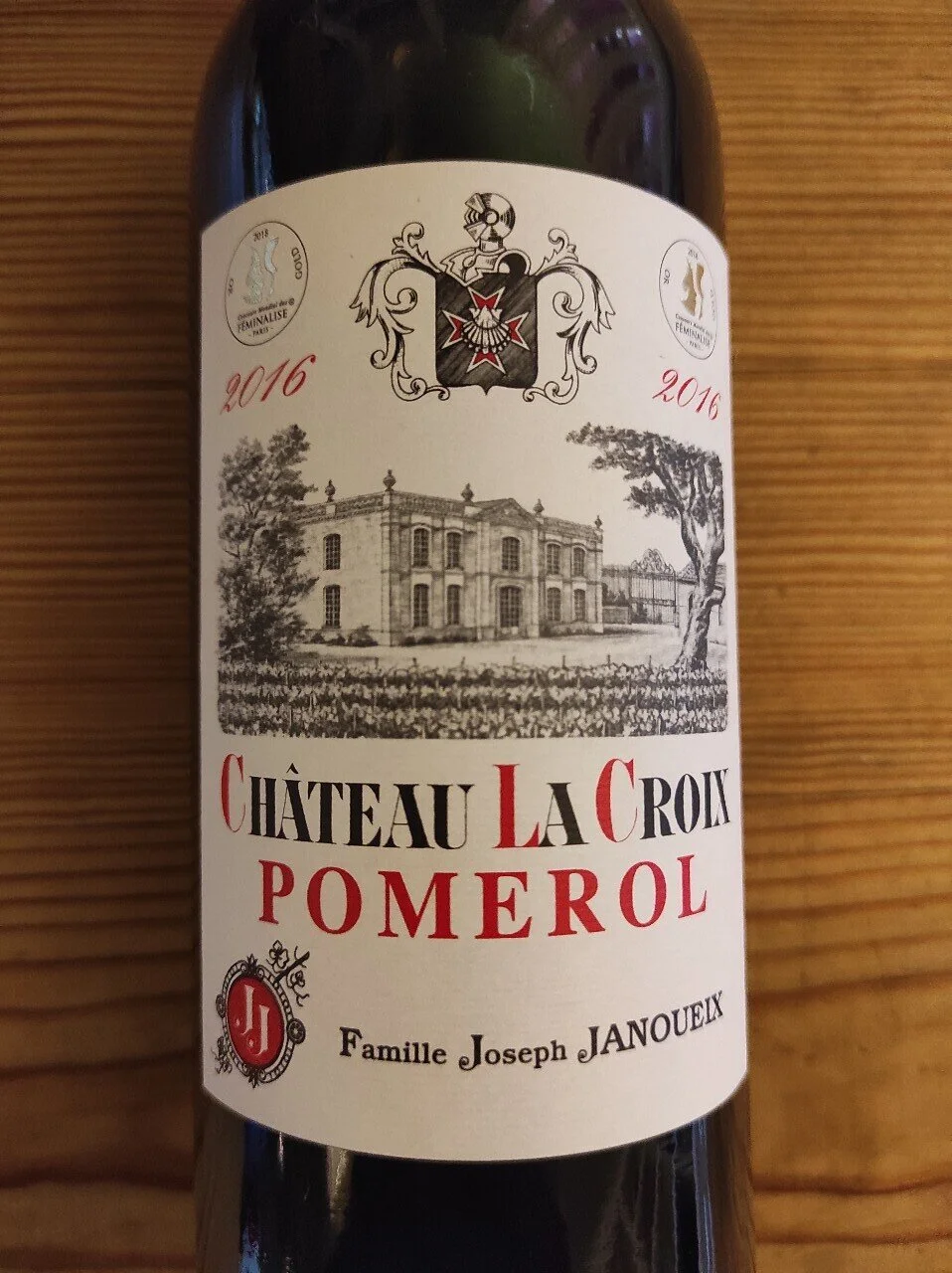 Château La Croix 2016, Joseph Janoueix — Wine Vein